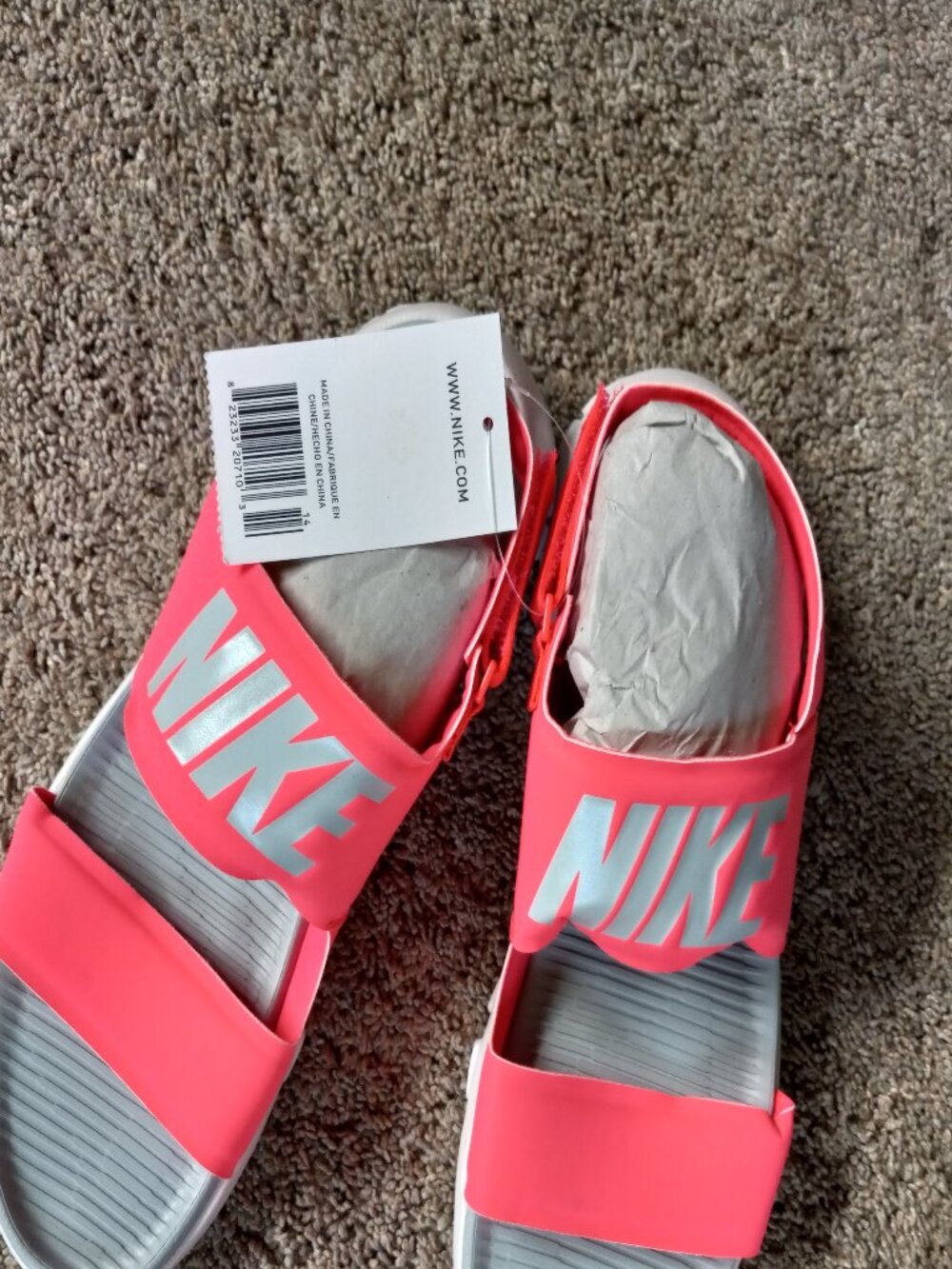 Nike WMNS Tanjun Sandal Mens Fashion-Sneakers 882694-601_8 - Pink - New